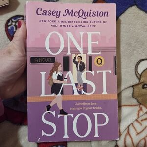 📚3/$7 One Last Stop Book by Casey McQuiston